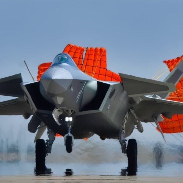 J-20S Stealth Fighter Landing