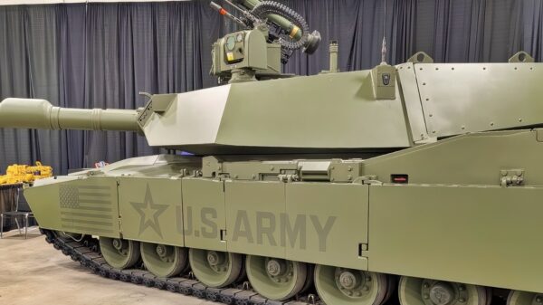 M1E3 Tank at the Detroit Auto Show. Image Credit: Creative Commons.