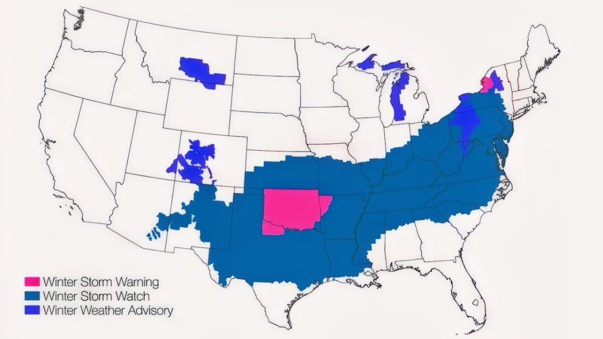 Winter Storm Fern: 33 States and 230 Million Americans are Under Alerts ...