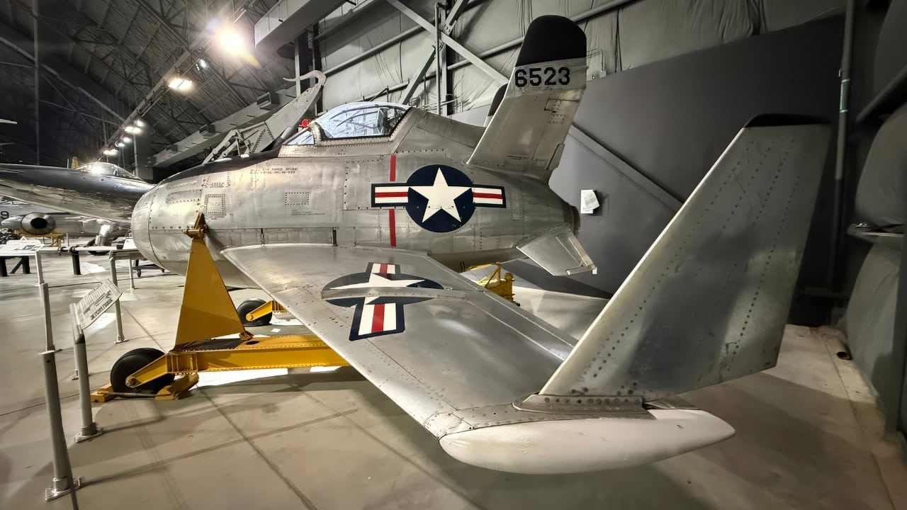 XF-85 Goblin Wing Close Up
