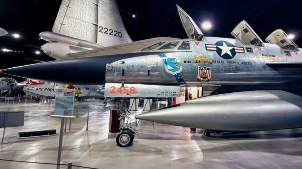 B-58 Bomber. 19FortyFive.com Image from National Museum of the Air Force.