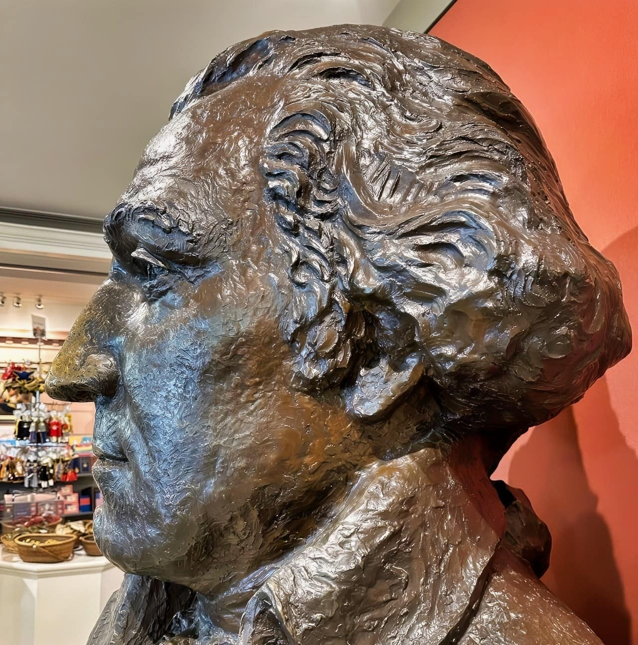 George Washington Bust at Mount Vernon