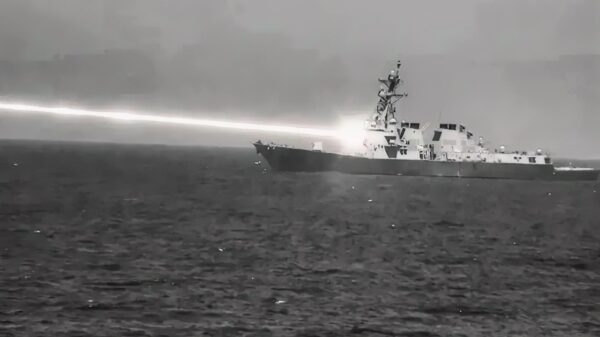 HELIOS Laser Testing U.S. Navy