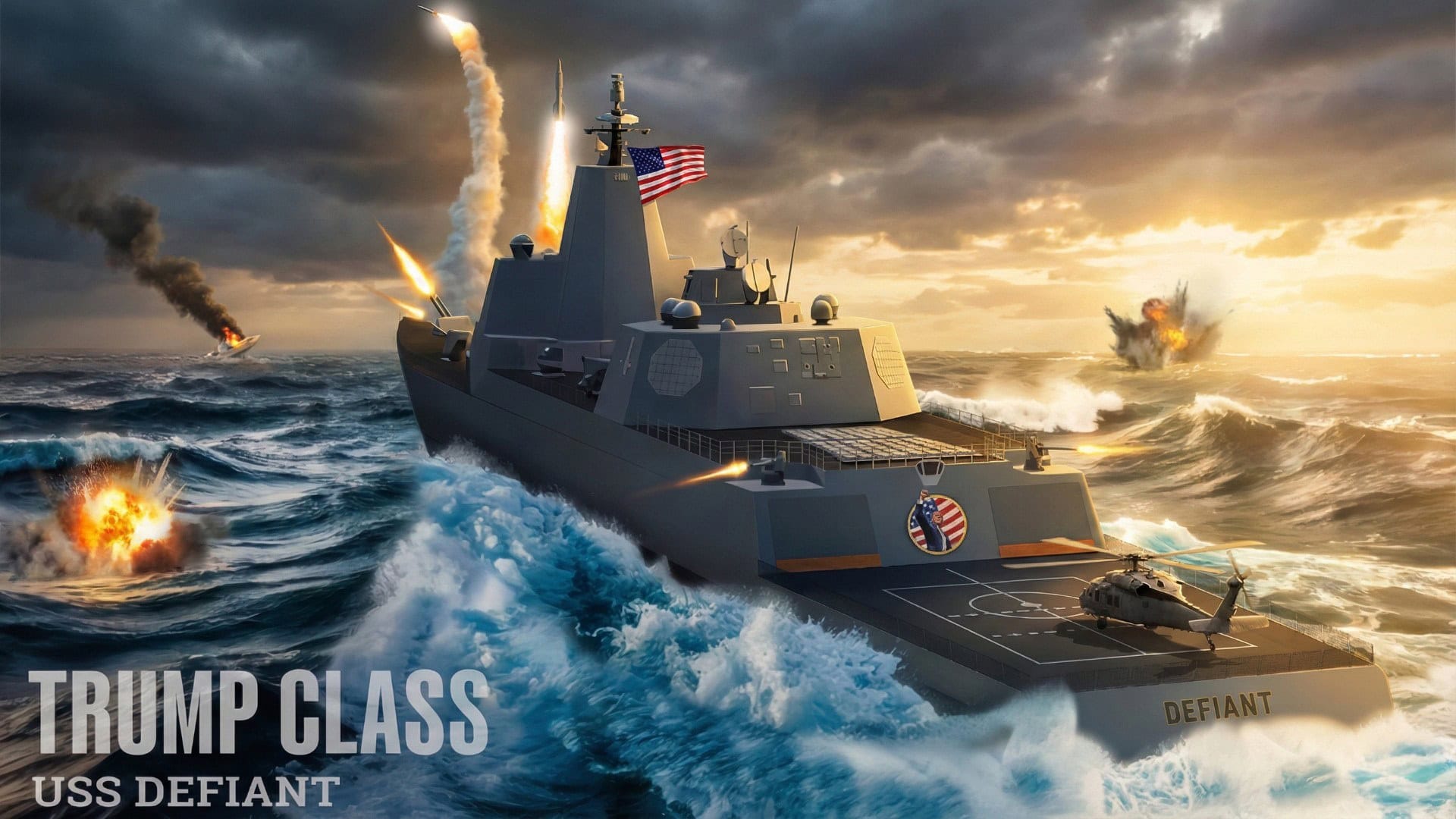 The U.S. Navy’s Worst Fear: Cancelling the New Trump-Class Battleship