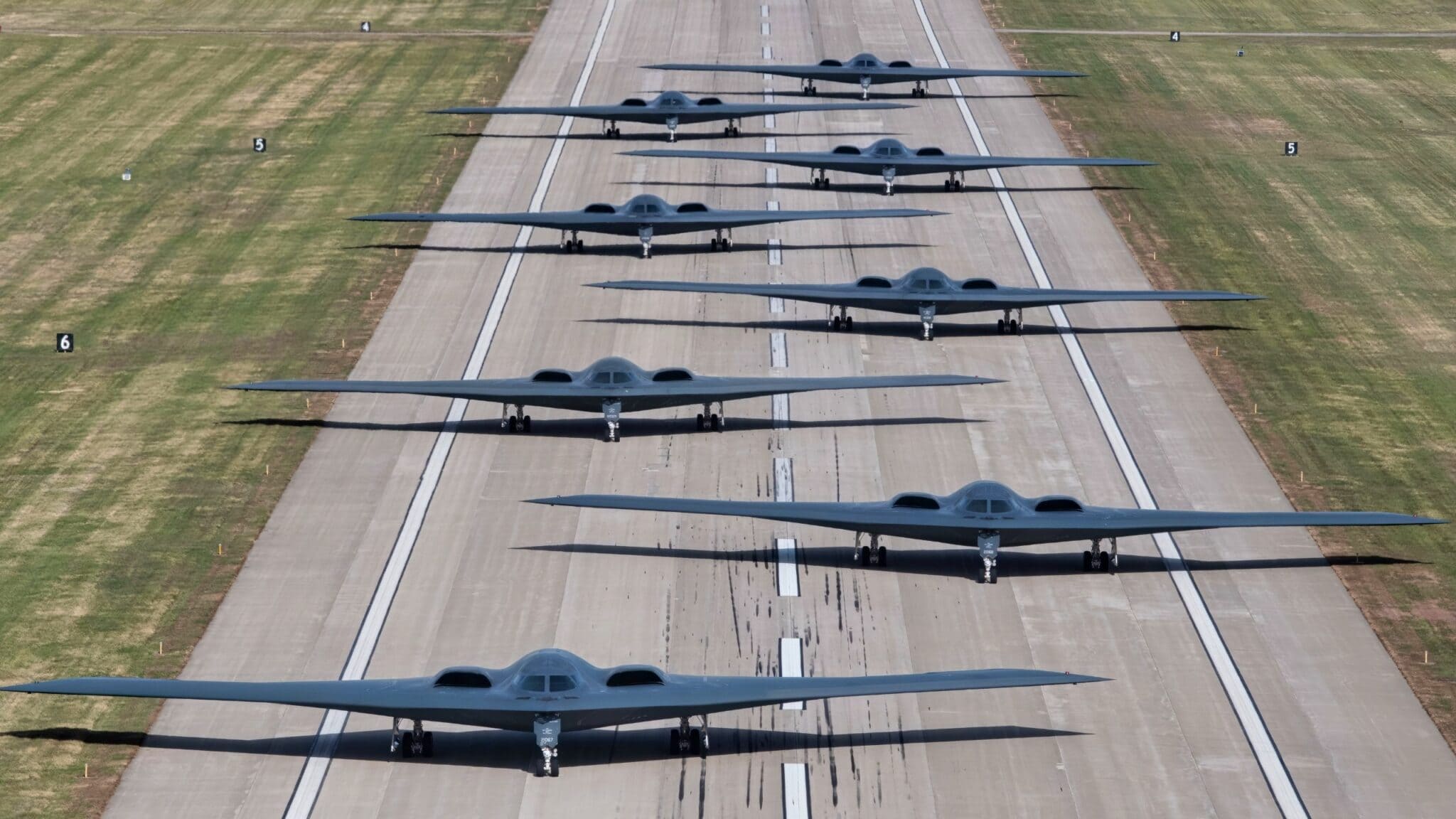 Dozen B-2 Spirit Stealth Bombers Performed the ‘Most Powerful Elephant