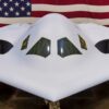 The B-21 Raider was unveiled to the public at a ceremony Dec. 2, 2022 in Palmdale, Calif. The B-21 will provide survivable, long-range, penetrating strike capabilities to deter aggression and strategic attacks against the United States, allies, and partners. (U.S. Air Force photo)
