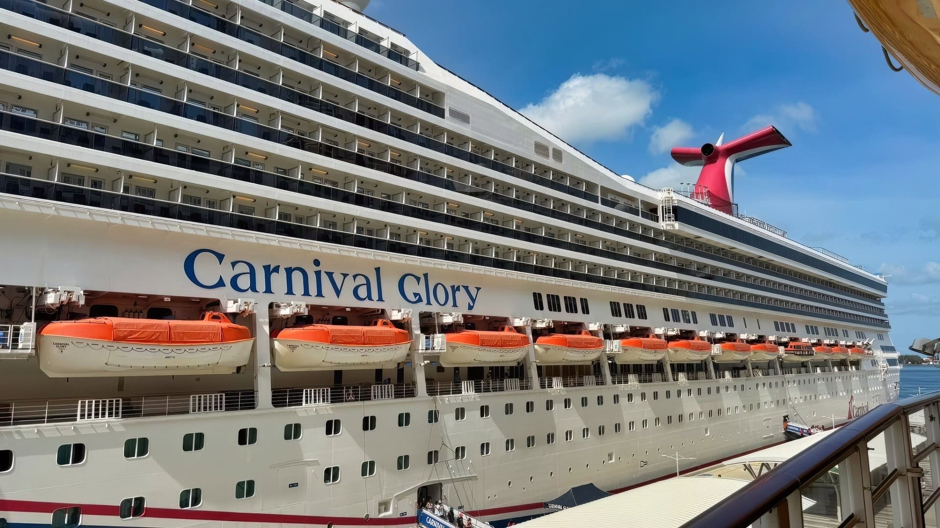 Carnival Cruise Ship at Sea in 2025