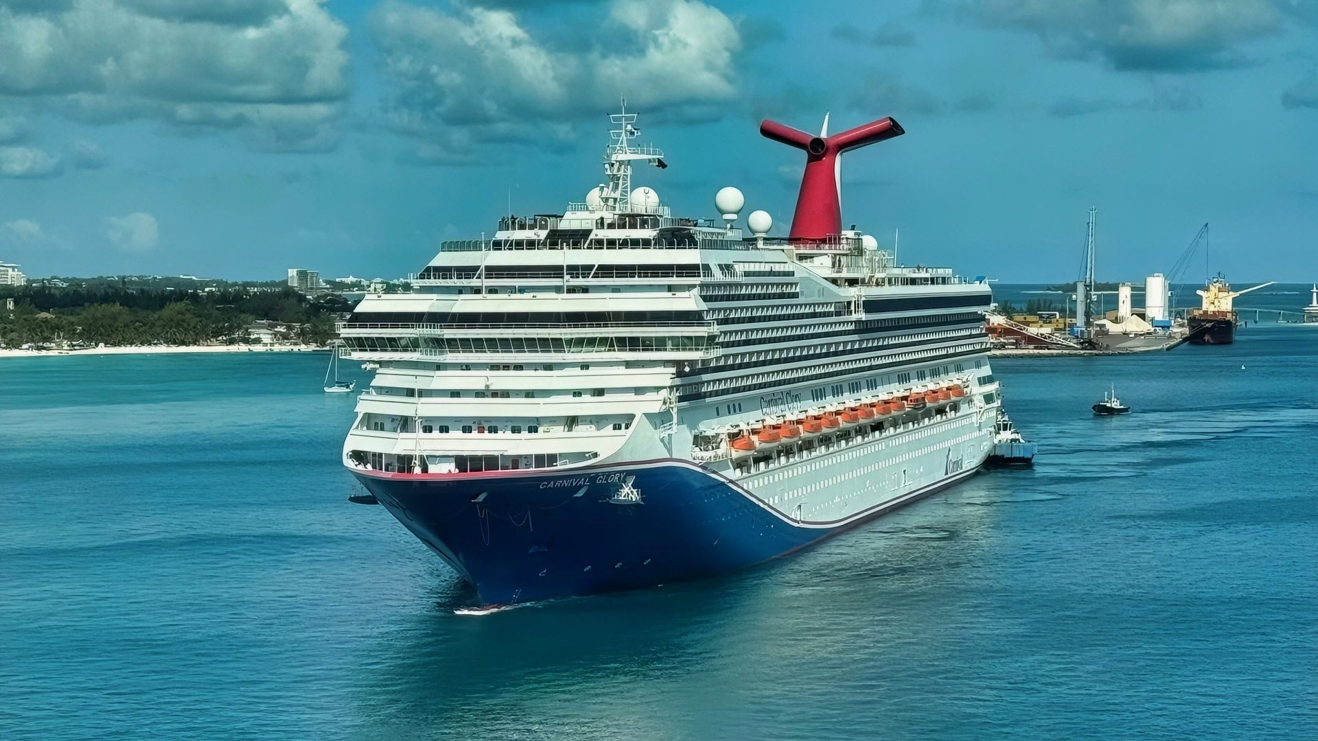 Carnival Cruise Ship at Sea in 2025