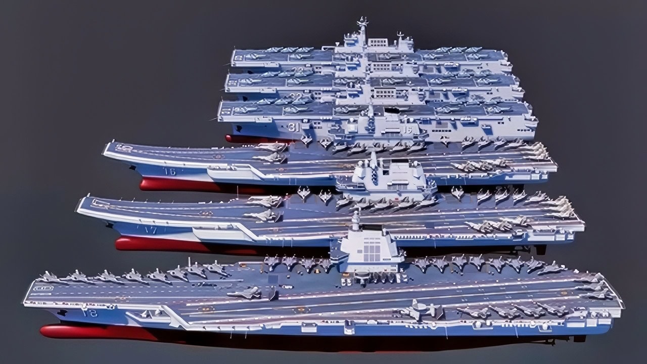 China PLAN Fleet of Aircraft Carriers