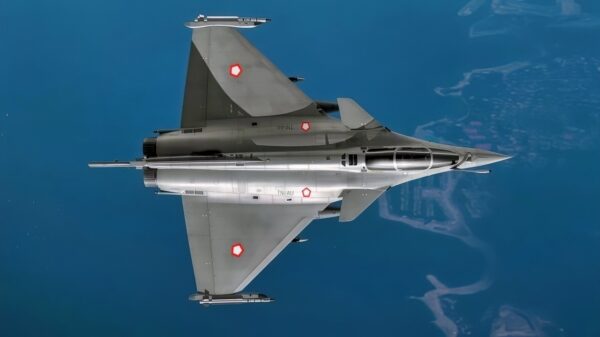 Dassault Rafale Overhead
