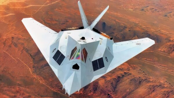 F-117 Nighthawk in White Config