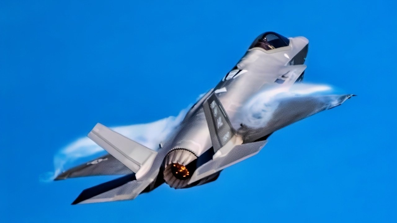 U.S. Air Force Maj. Kristin Wolfe performs a demonstration in the F-35A Lightning II during at the Reno Air Races in Reno, Nevada, September 19, 2021. The F-35 Lightning II Demonstration Team is based out of Hill Air Force Base, Utah. (U.S. Air Force photo by Tech. Sgt. Nicolas Myers)