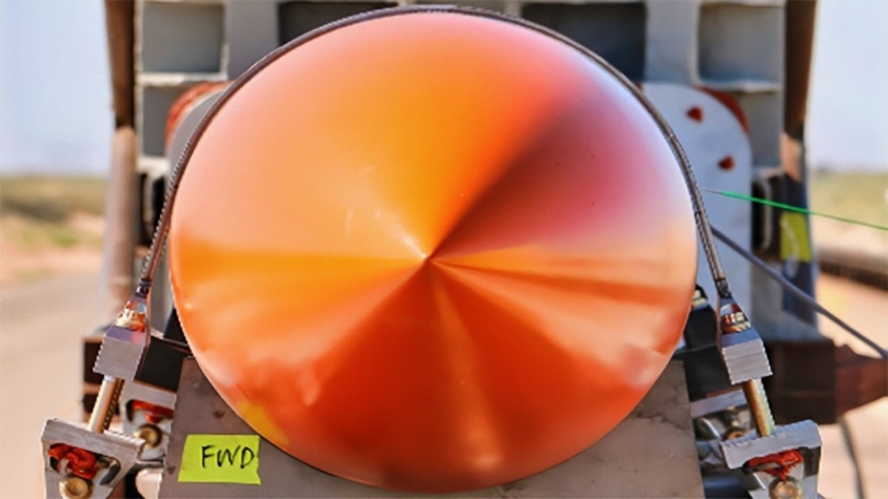 Eglin test squadron releases GBU-72 for first time. Image Credit: U.S. Military.