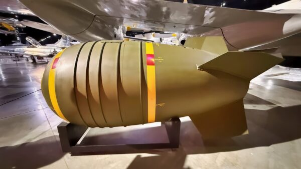 Nuclear Bomber Image Taken at National Museum of the Air Force by 19FortyFive.com