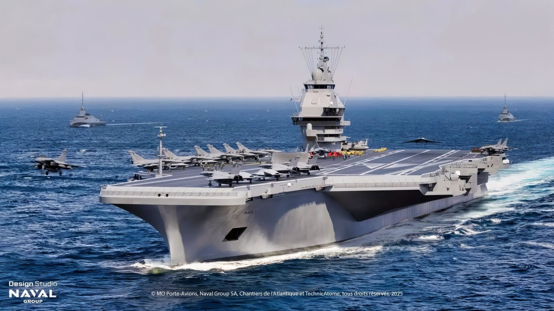 France Names Its 80,000-Ton Nuclear Carrier ‘Libre’ — and It Will Use the Same Catapult Technology as America’s USS Gerald R. Ford