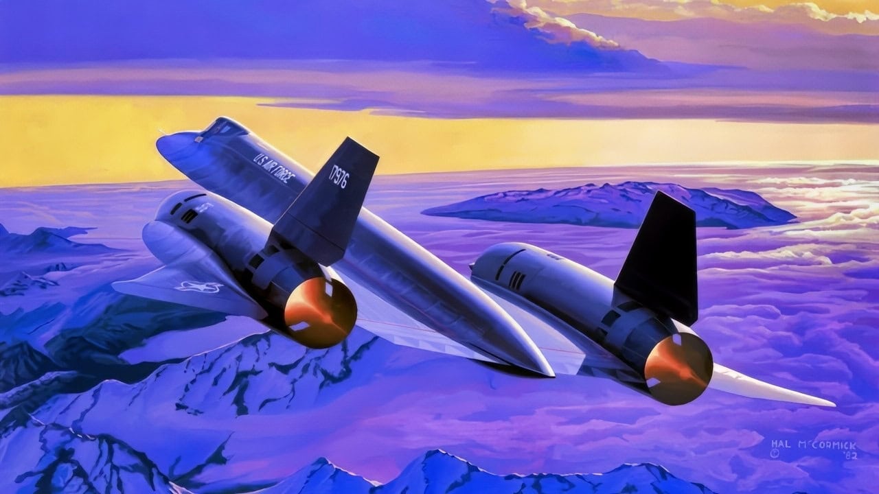 SR-71 Art from U.S. Government Archive.