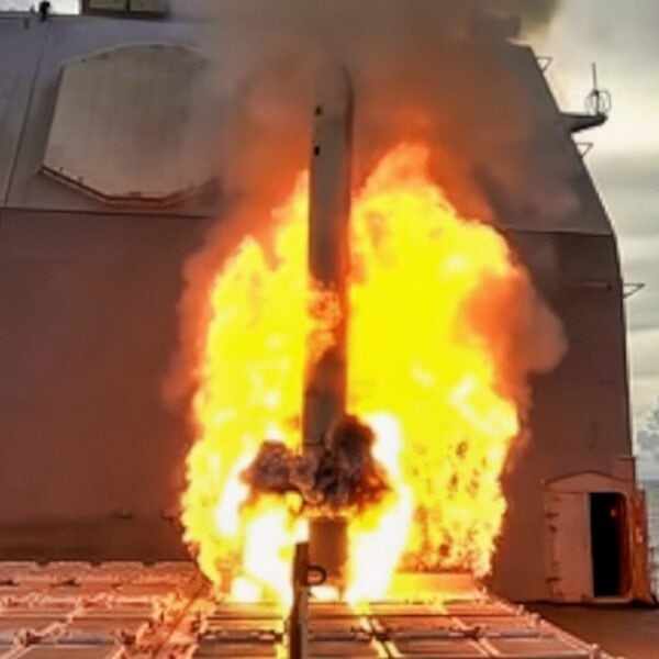Tomahawk Missile Firing U.S. Navy Photo