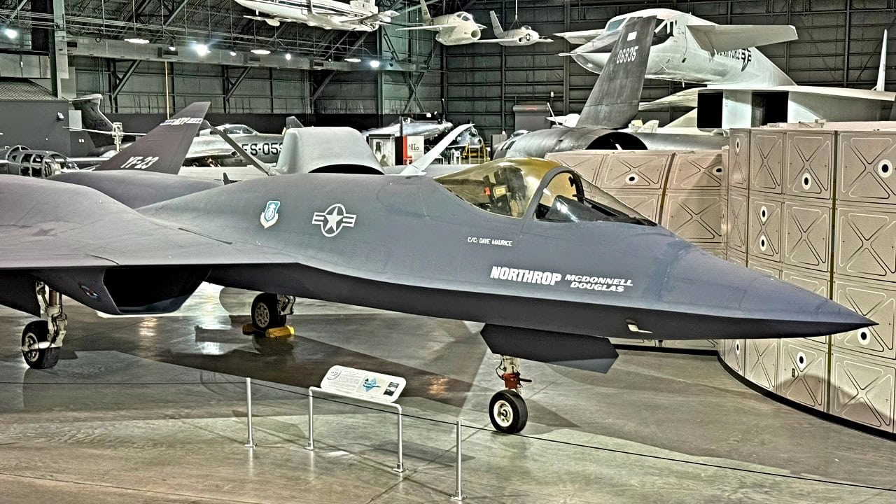 YF-23 Stealth Fighter. Image taken by Harry J. Kazianis for 19FortyFive.