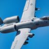 An A-10 Thunderbolt II flies over Grand Bay Bombing and Gunnery Range at Moody Air Force Base, Ga., Feb. 18, 2016. Multiple U.S. Air Force aircraft within Air Combat Command conducted joint aerial training that showcased the aircrafts tactical air and ground maneuvers, as well as its weapons capabilities. (U.S. Air Force photo by Staff Sgt. Brian J. Valencia/Released)