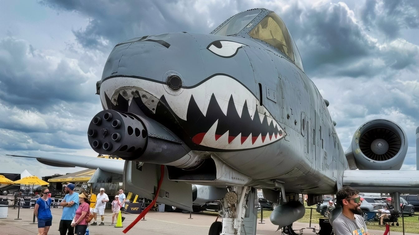 A-10 Warthog. 19FortyFive.com image from Lakeland, Florida airshow on 4/19/2026.