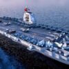 China Aircraft Carrier Mock Up Image