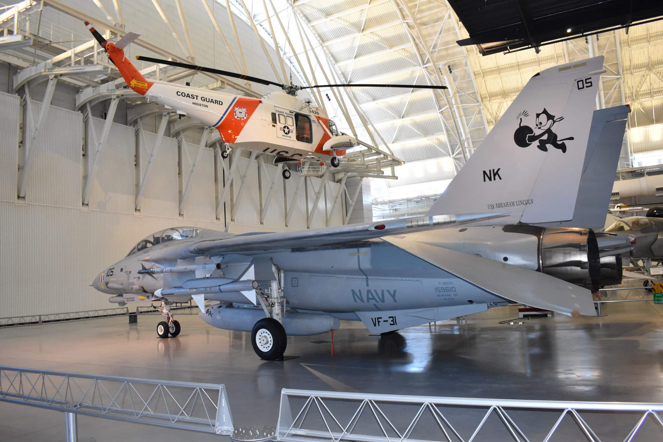 F-14 Tomcat at the Smithsonian. Image Credit: 19FortyFive.com