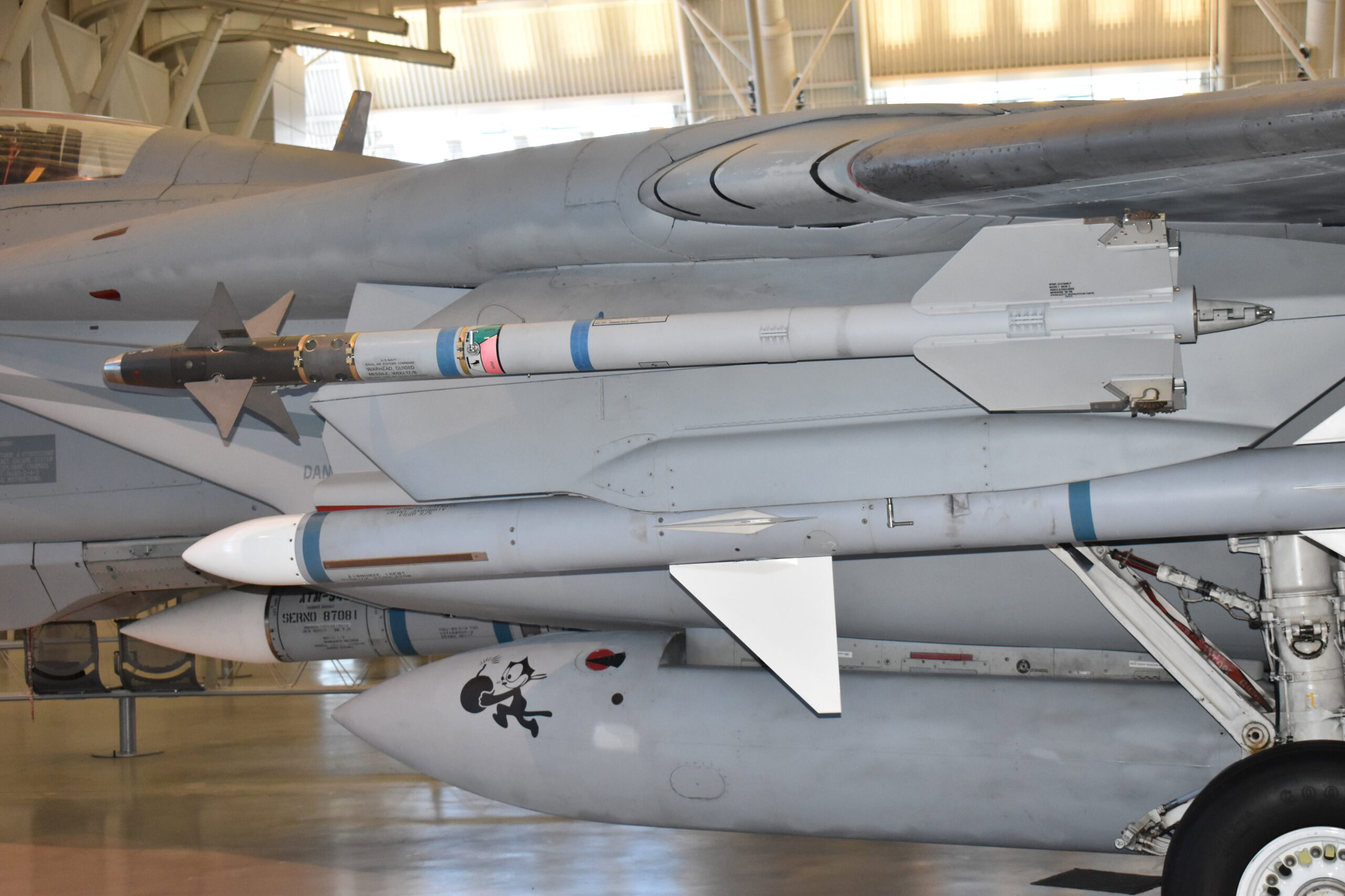 F-14 Tomcat at the Smithsonian. 19FortyFive.com original photo. 