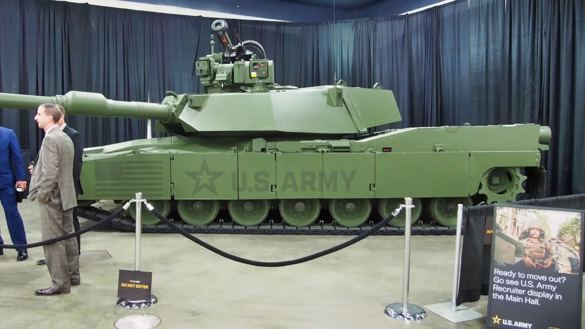 M1E3 Abrams Tank. Taken by 19FortyFive.com