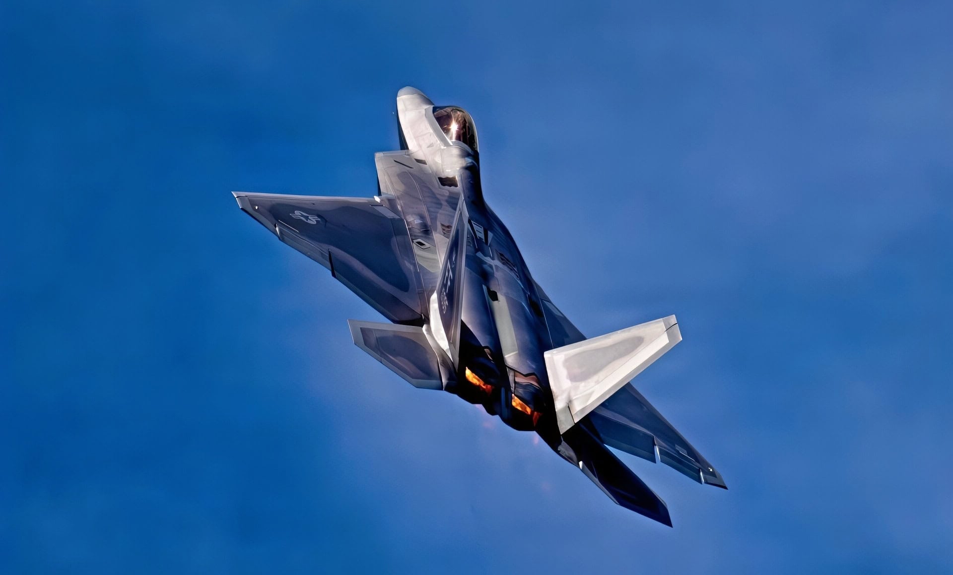 U.S. Air Force Capt. Nick “Laz” Le Tourneau, F-22 Raptor Aerial Demonstration Team pilot and commander, performs at the Airpower Over Hampton Roads Airshow 2025, Joint Base Langley-Eustis, VA, April 27th, 2025. The F-22 Raptor Aerial Demonstration showcases the unmatched maneuverability of the airframe by executing a series of combat maneuvers to inspire Americans and their allies, and deter foreign adversaries. (U.S. Air Force video by Staff Sgt. Michael Bowman)
