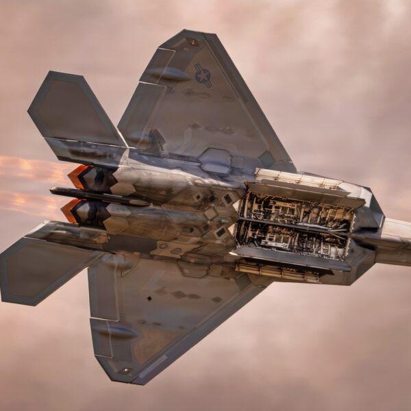 U.S. Air Force Capt. Nick “Laz” Le Tourneau, pilot and commander of the F-22 Raptor Aerial Demonstration Team, performs an aerial demonstration during the 52nd Annual SUN 'n FUN Aerospace Expo in Lakeland, Florida, April 18, 2026. Capt. Le Tourneau showcased the unmatched capabilities of the F-22 to the SUN ‘n FUN crowds by performing multiple series of combat maneuvers. (U.S. Air Force photo by Staff Sgt. Mary Bowers)