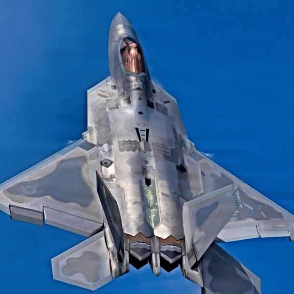Members of the F-22 Raptor Aerial Demonstration Team perform at the Dyess Big Country Air Fest 2023, Dyess AFB, TX, March 25th, 2023. The F-22 Raptor Aerial Demonstration showcases the unmatched maneuverability of the airframe by executing a series of combat maneuvers to inspire Americans and their allies, and deter foreign adversaries. (U.S. Air Force photo by Staff Sgt. Michael Bowman)