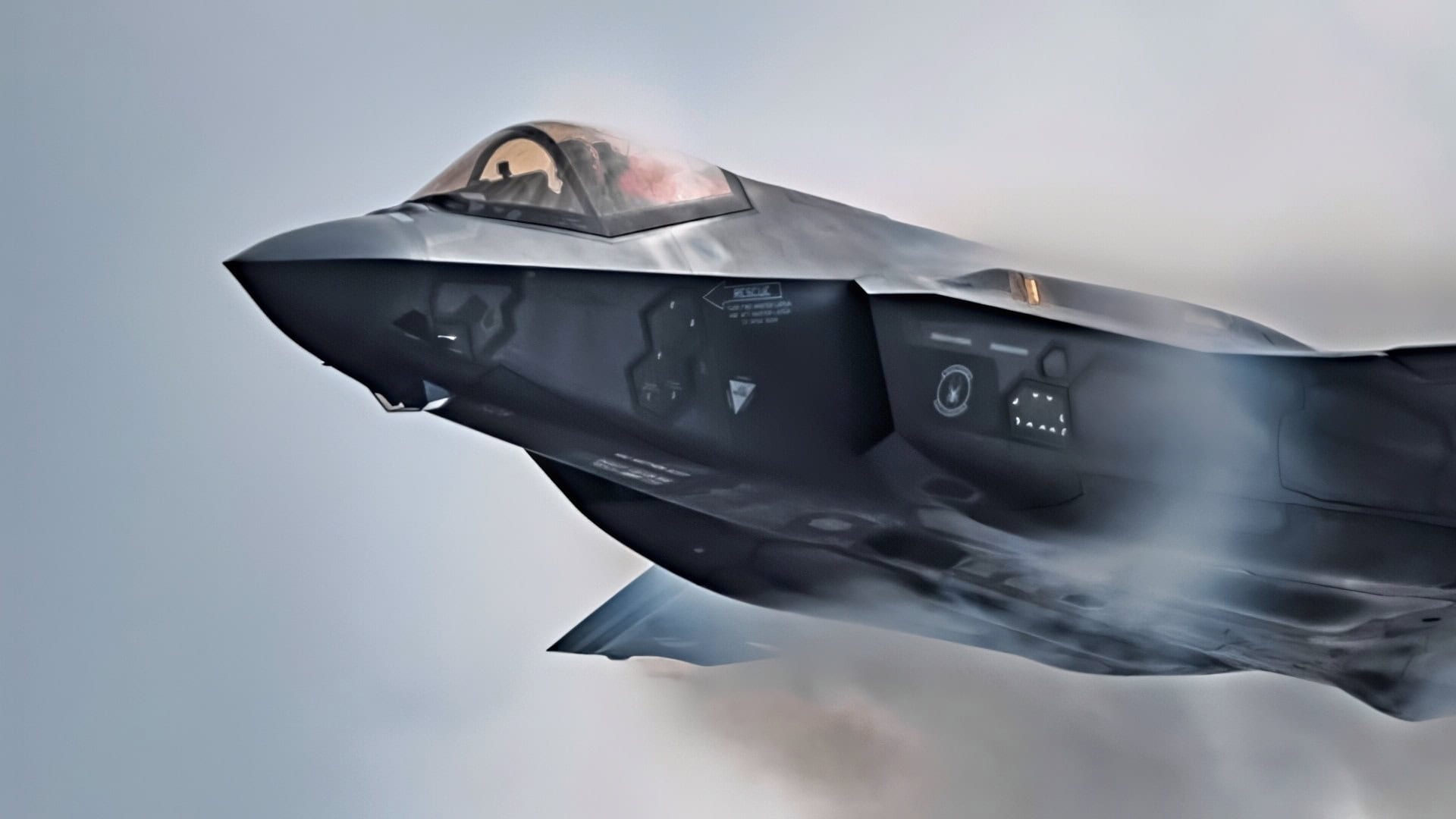 U.S. Air Force Maj. Kristin "BEO" Wolfe, F-35A Lightning II Demonstration Team commander and pilot, flies during a demonstration rehearsal at Hill Air Force Utah, Jan 20, 2021. The F-35A Lightning II Demonstration Team is part of the 388th Fighter Wing, and routinely flies over the Hill Air Force Base to practice and prepare for upcoming air shows around the world. (U.S. Air Force photo by Staff Sgt. Thomas Barley)