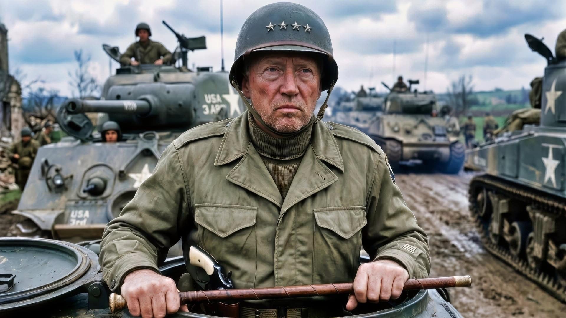 General George S. Patton Ready for War