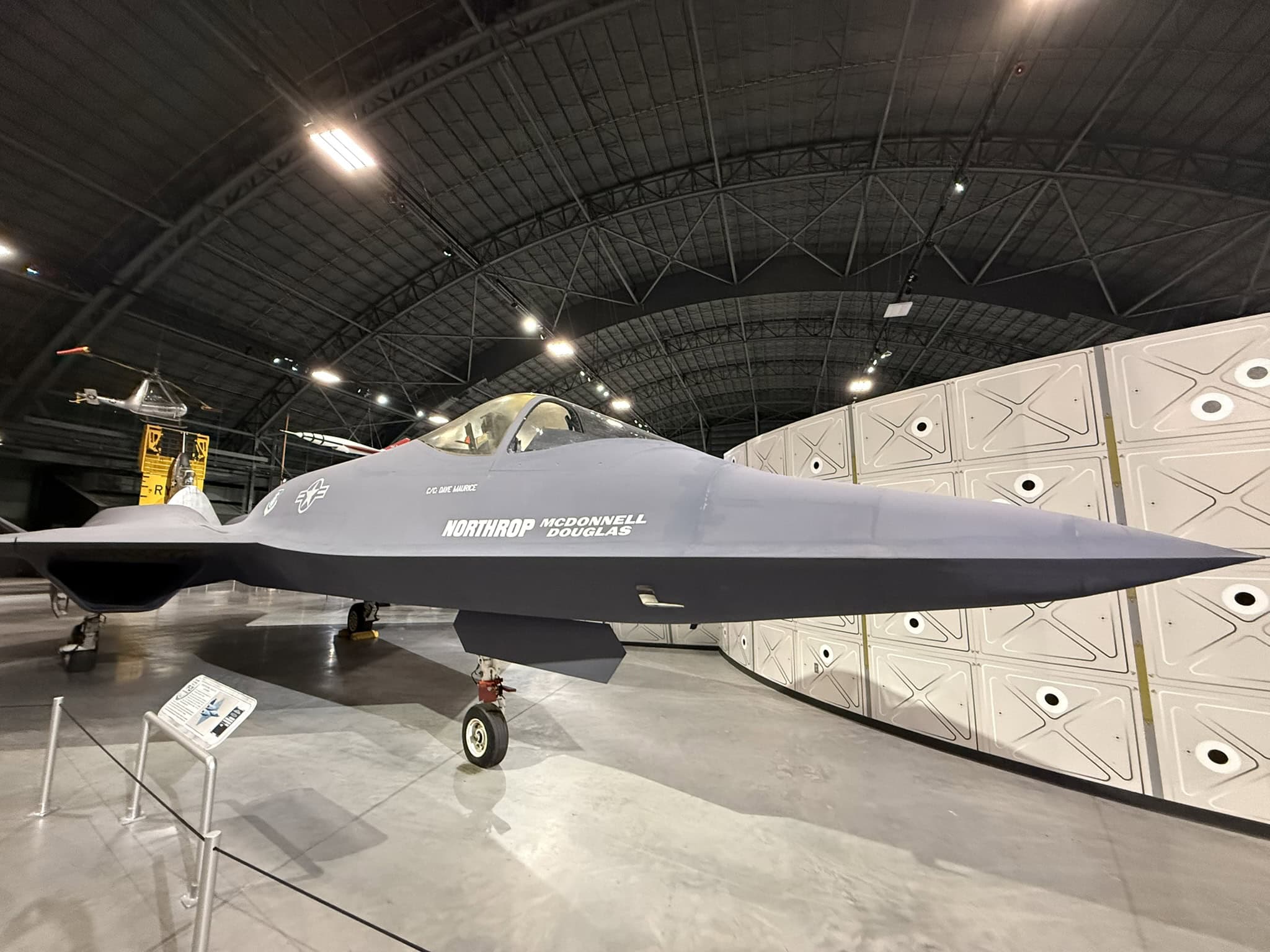 YF-23 Stealth Fighter. Image taken by Harry J. Kazianis for 19FortyFive.