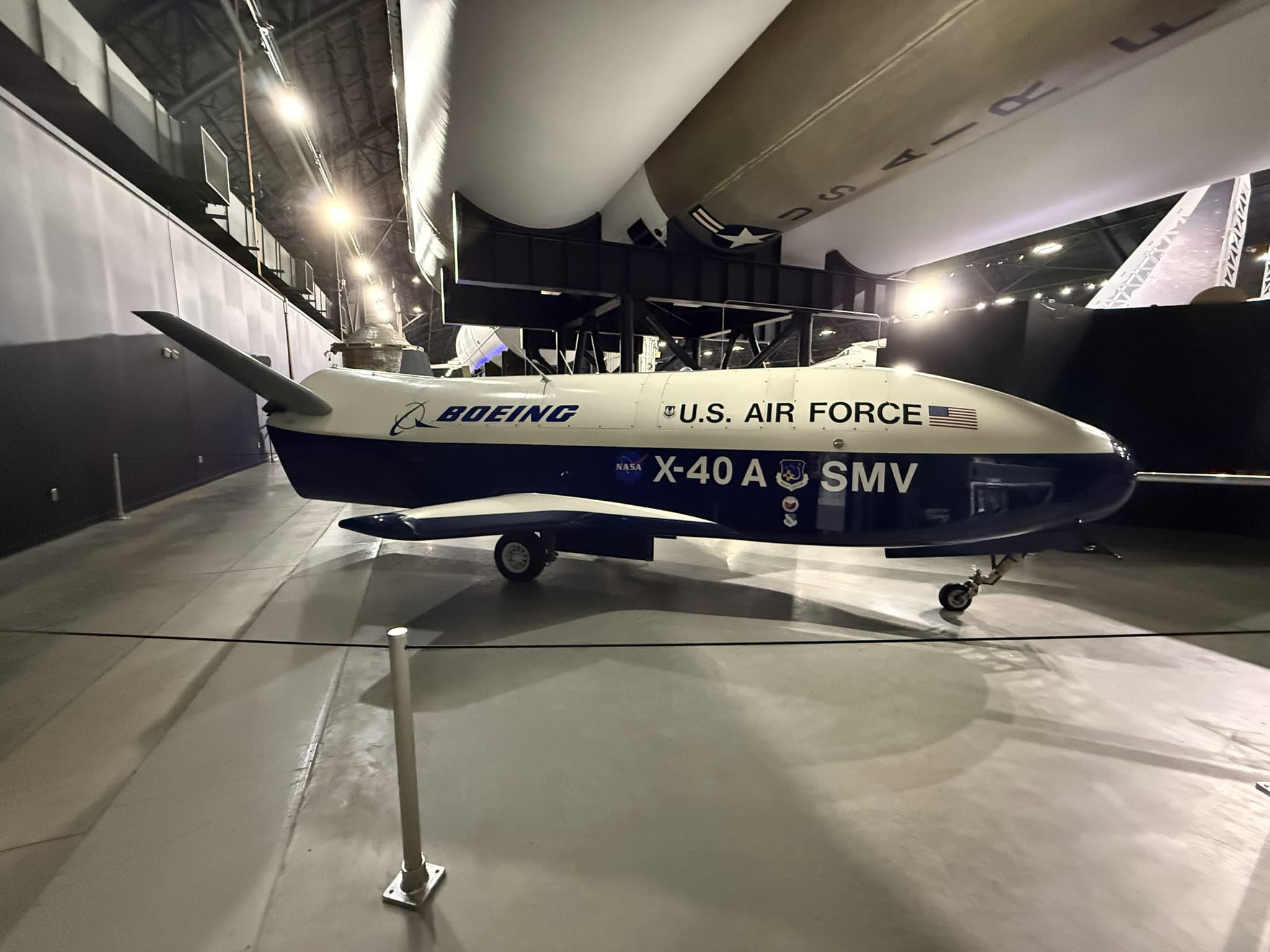 X-40A. Image by Harry J. Kazianis by 19FortyFive.com from the National Museum of the U.S. Air Force. 