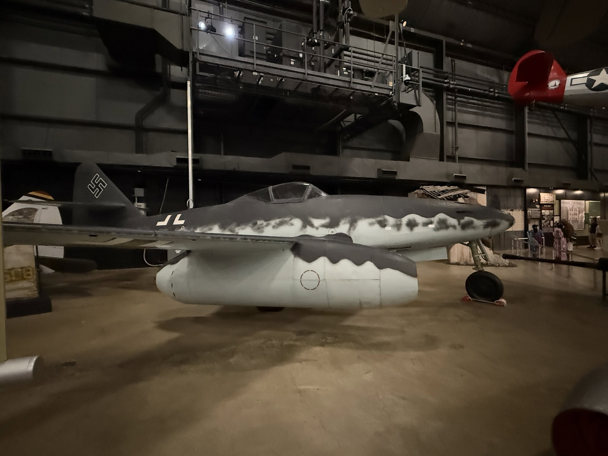 Me 262 Fighter. Image taken by Harry J. Kazianis at the National Museum of the U.S. Air Force back in July of 2025.