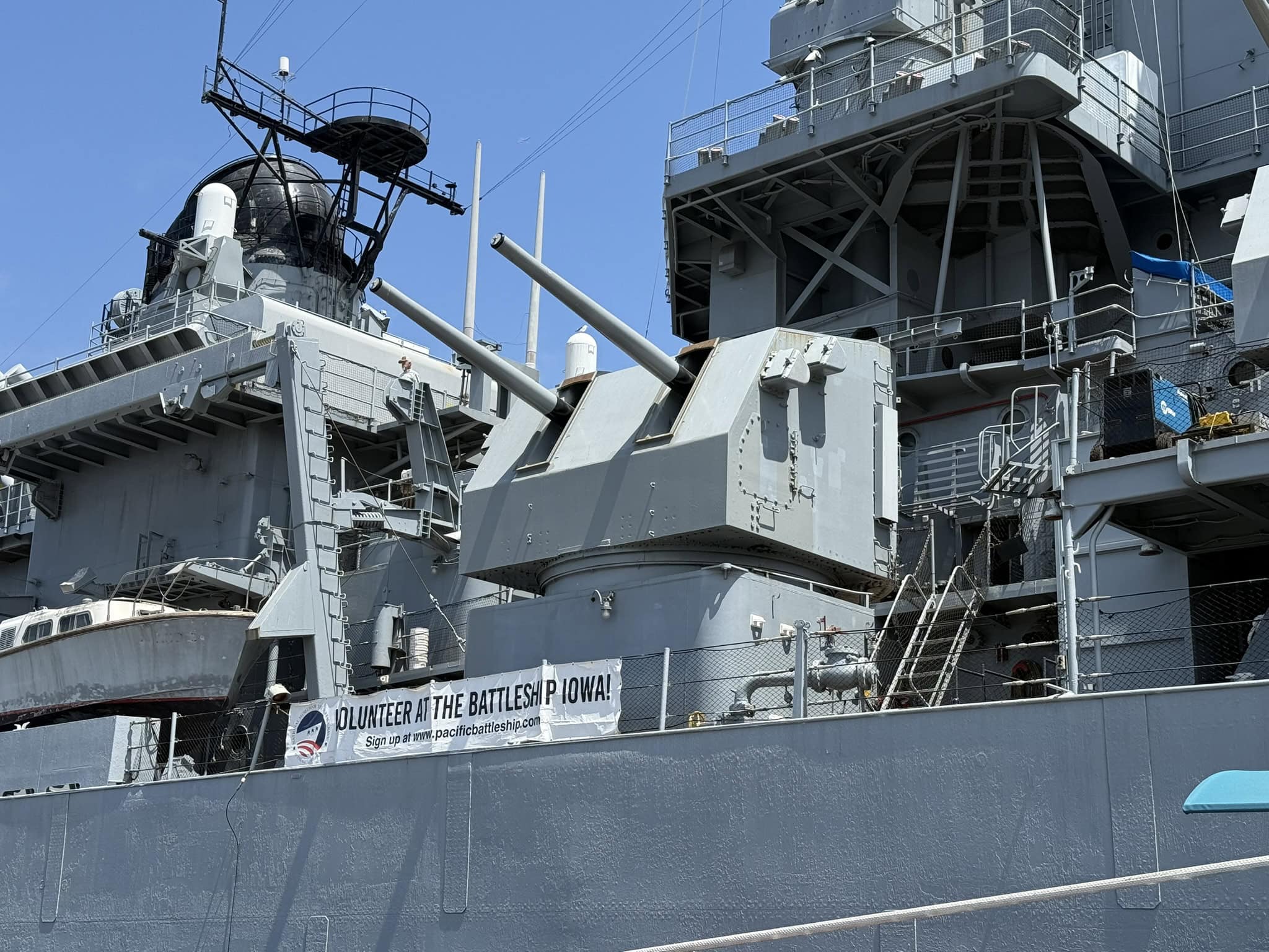 USS Iowa Battleship visit by Harry J. Kazianis for 19FortyFive.com. Taken back in August 15, 2025.