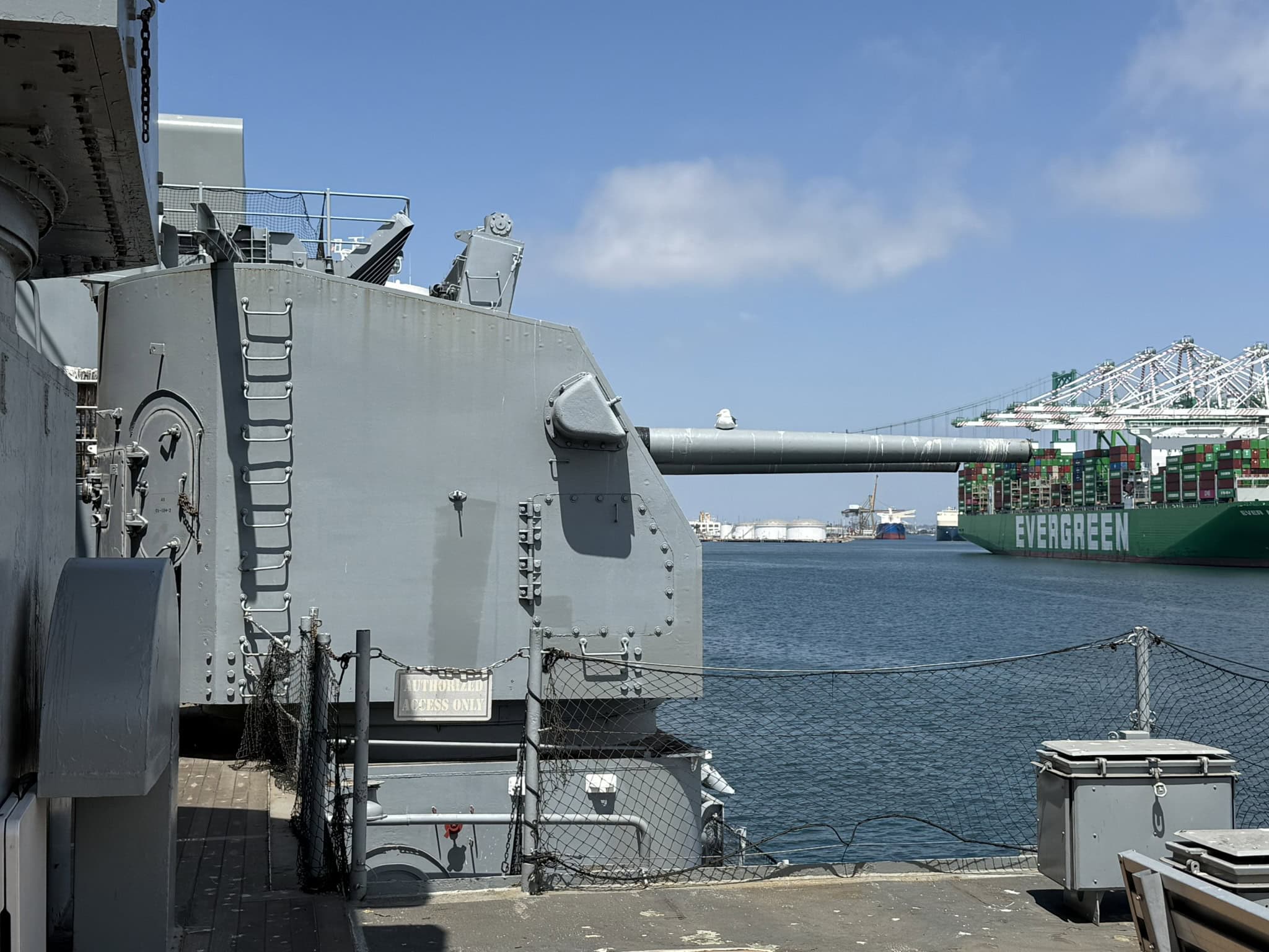 USS Iowa Visit by Harry Kazianis of 19FortyFive.com