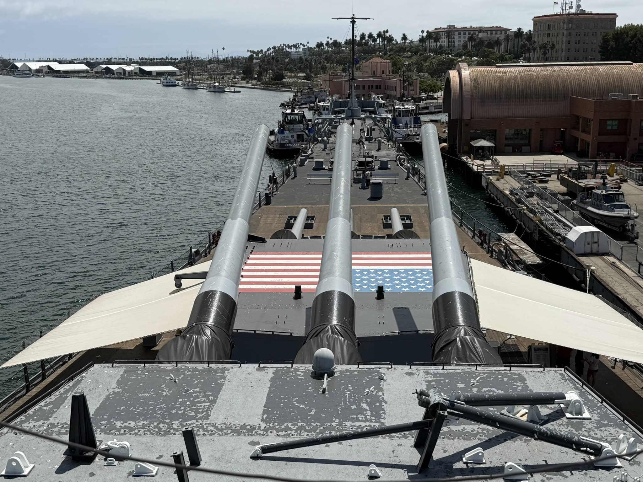 USS Iowa Battleship visit by Harry J. Kazianis for 19FortyFive.com. Taken back in August 15, 2025.