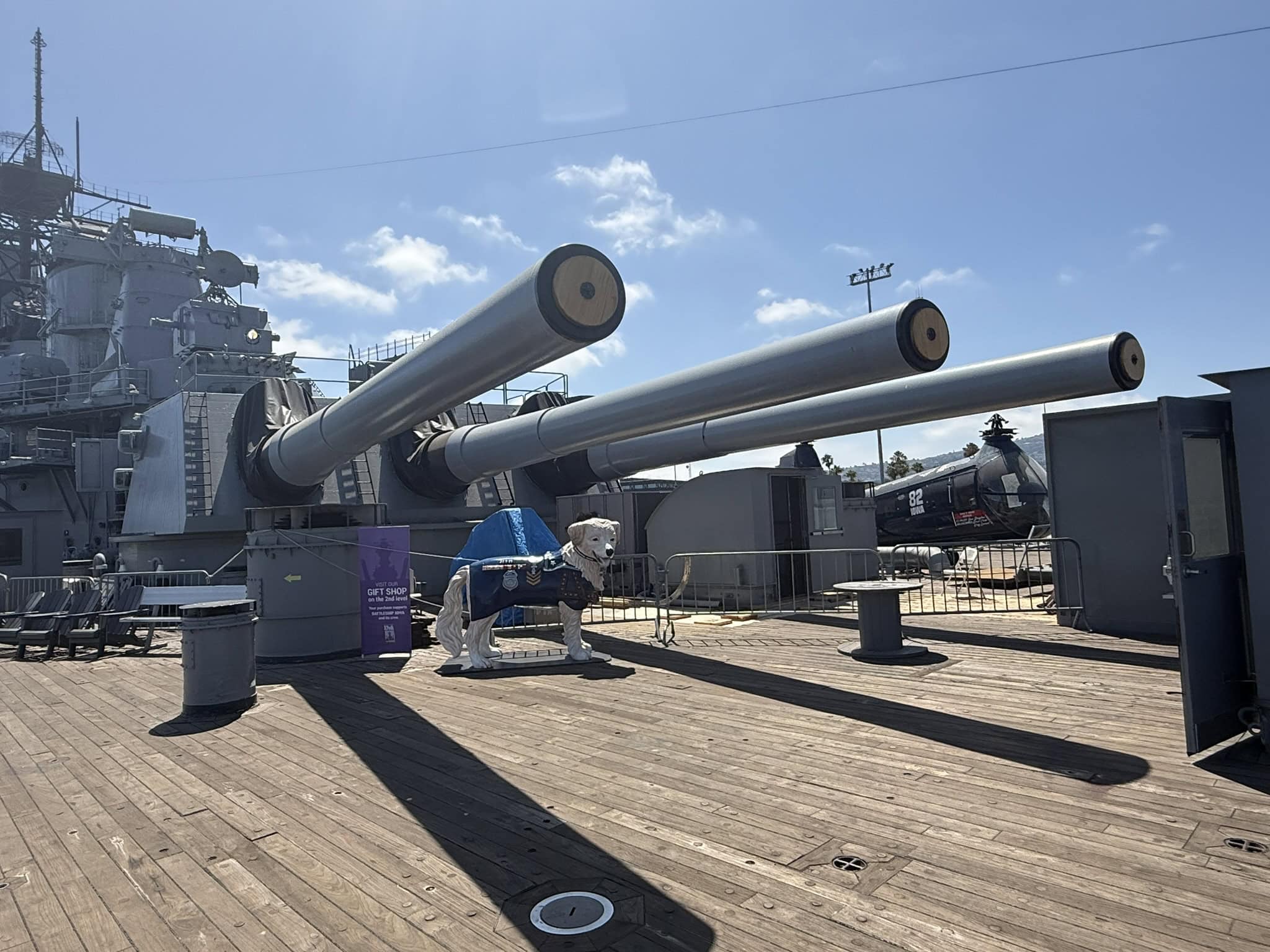 USS Iowa Battleship visit by Harry J. Kazianis for 19FortyFive.com. Taken back in August 15, 2025.