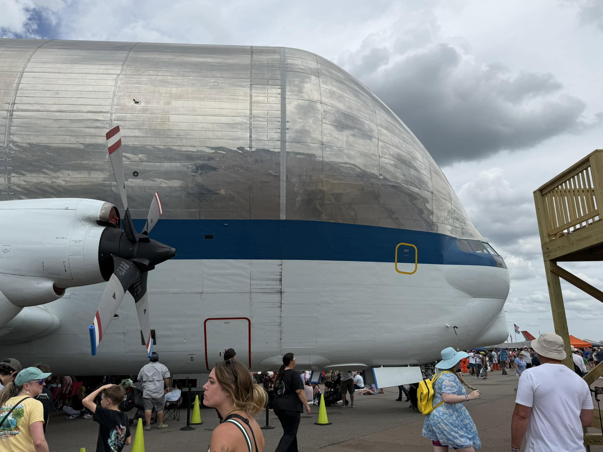 Super Guppy NASA 19FortyFive.com Image Taken on 4/19/2026.