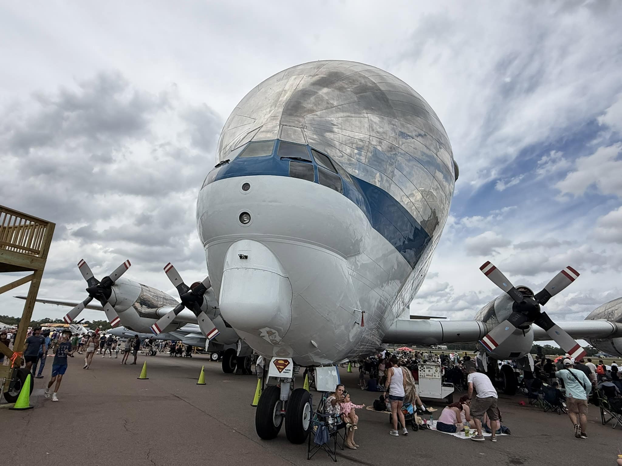 Super Guppy NASA 19FortyFive.com Image Taken on 4/19/2026.