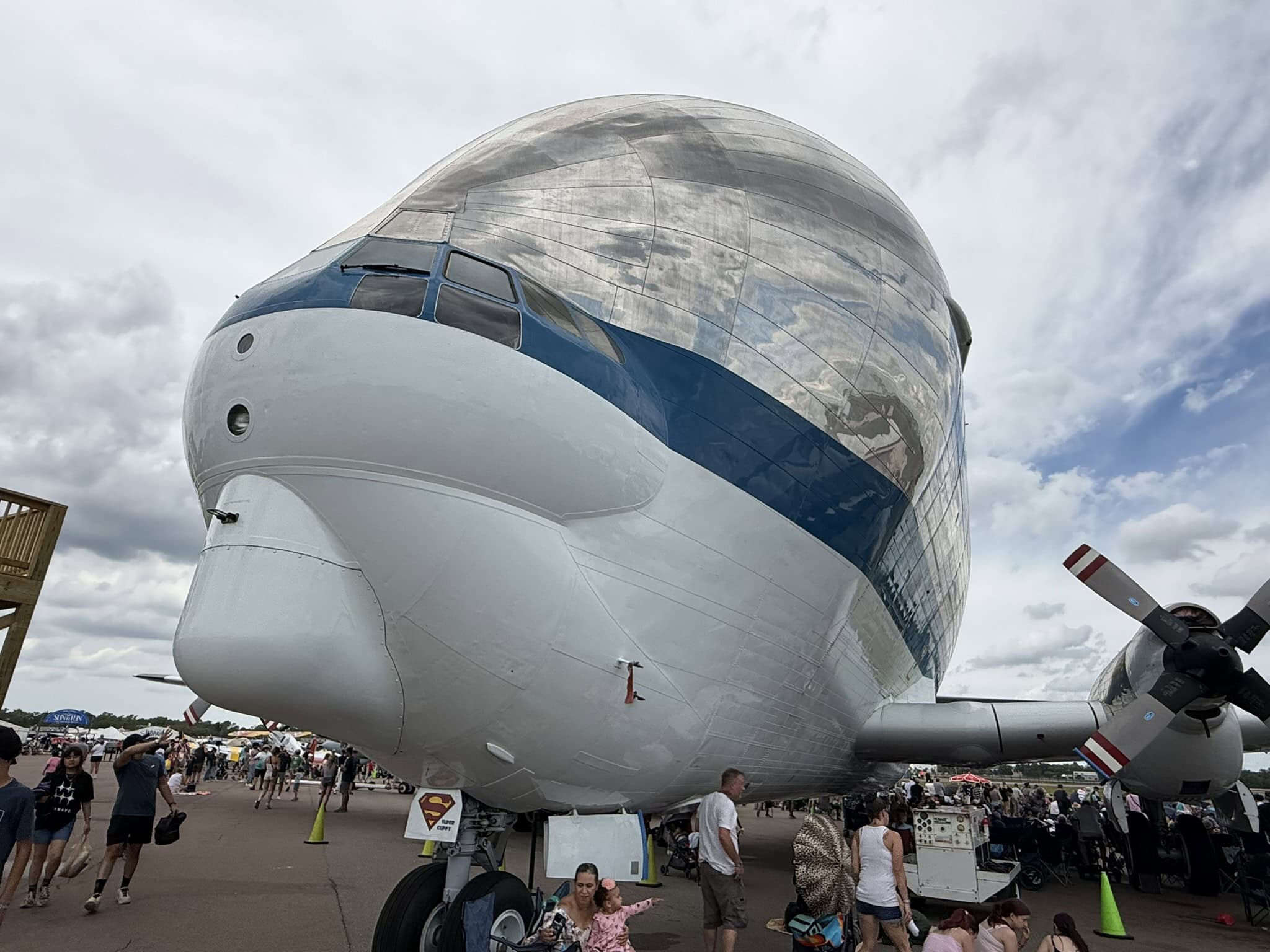 Super Guppy NASA 19FortyFive.com Image Taken on 4/19/2026.