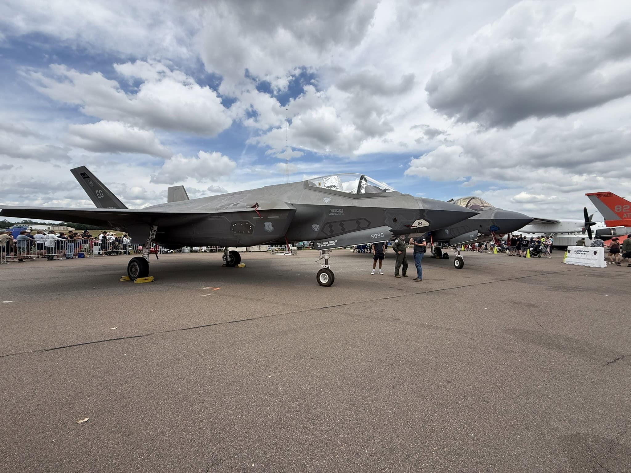 F-35C at Lakeland, Florida Airshow. Image Credit: 19FortyFive.com 