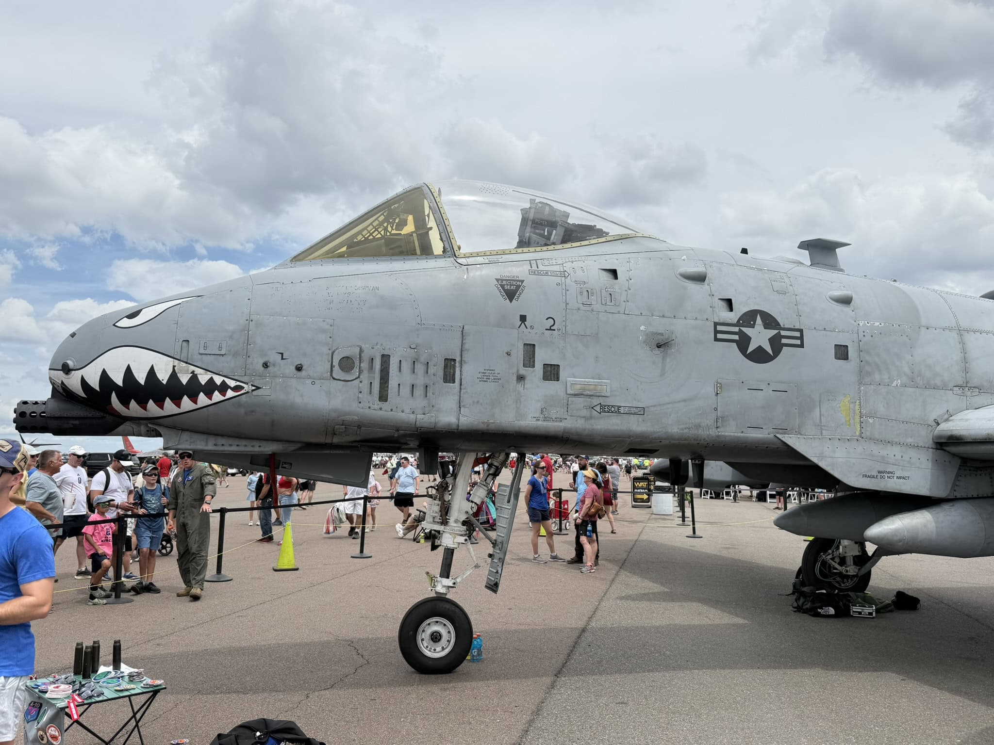 A-10 Warthog Sun' and Fun Airshow 19FortyFive. Taken 4/19/2026.