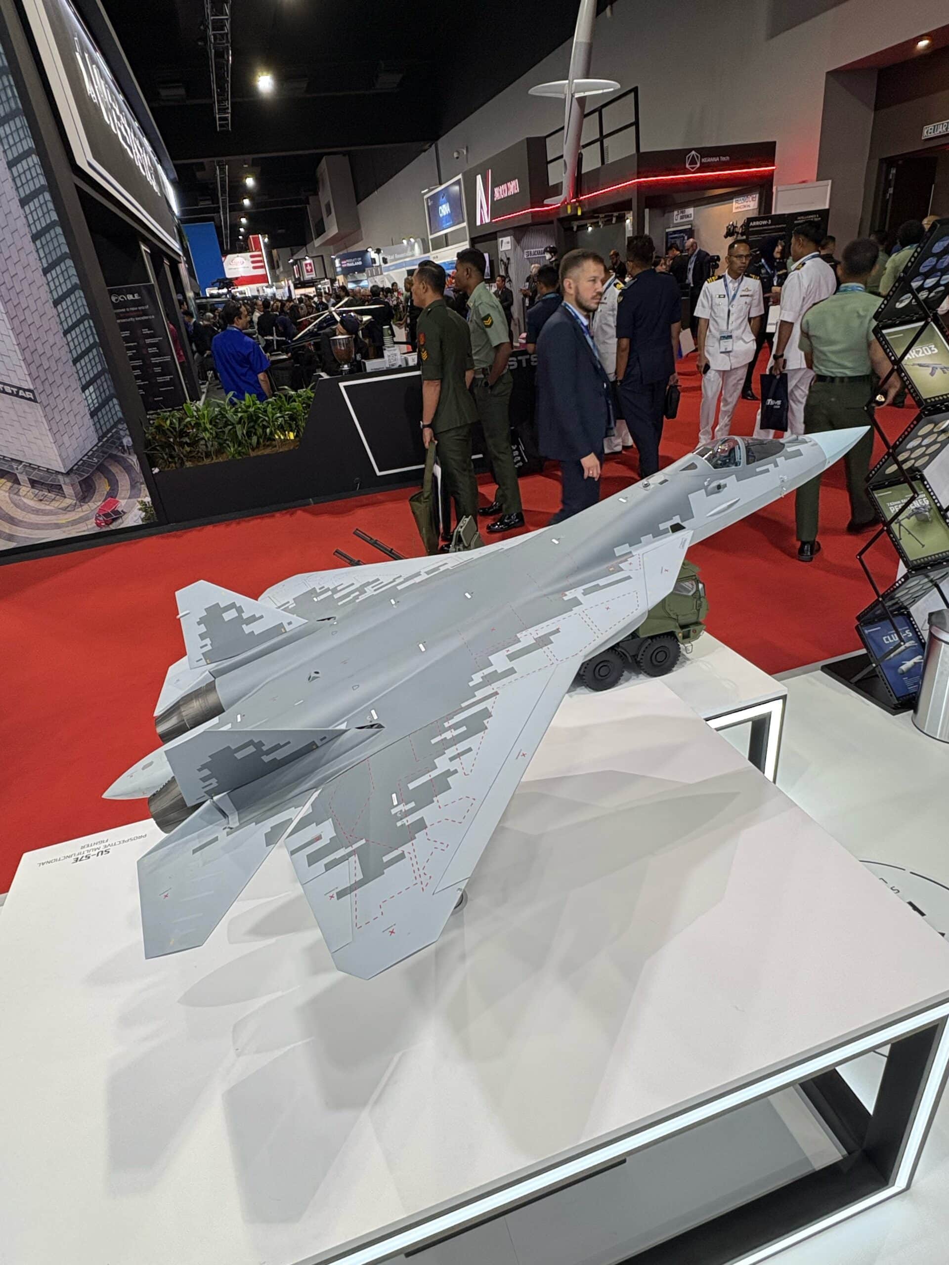 Su-57 Model 19FortyFive Original Photo