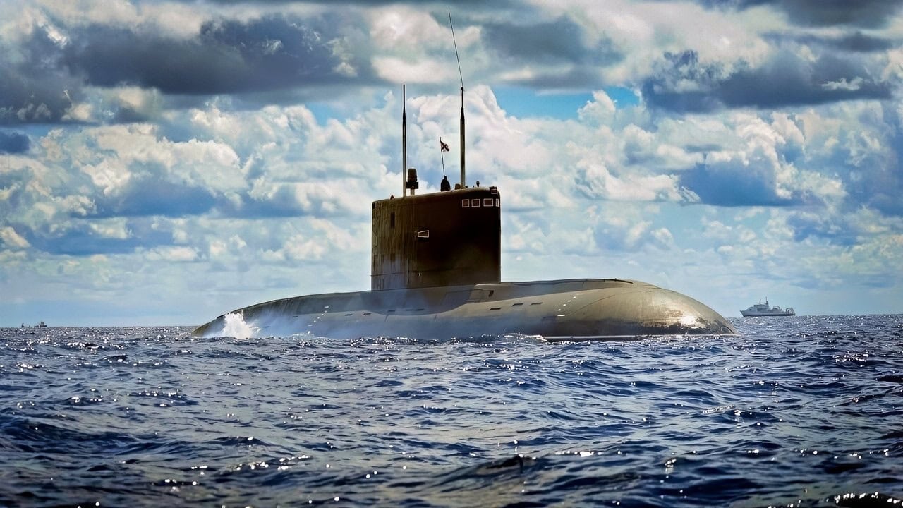 Kilo-Class Submarine Iran Computer Mock Up Photo