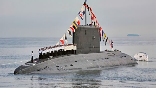 Kilo-Class Submarine on Display