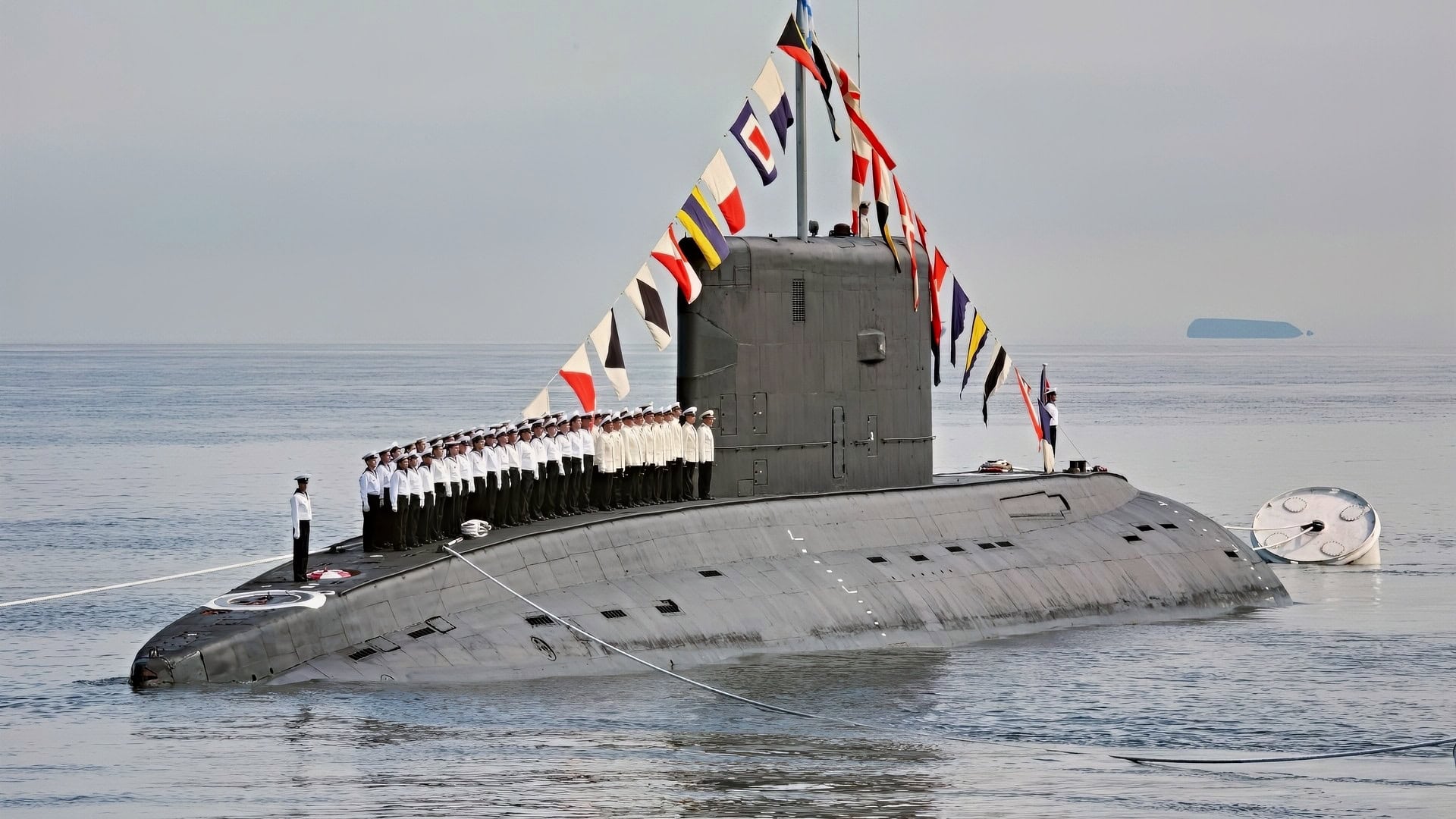 Kilo-Class Submarine on Display