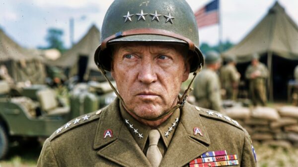New General George Patton in Camp WWII